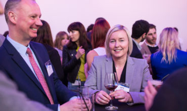 Cvent product launch with cocktails and canapés