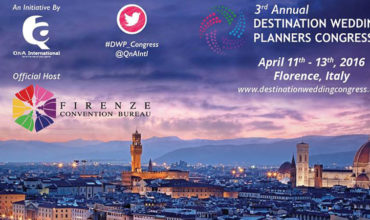 Florence wins Wedding Planners Congress in 2016