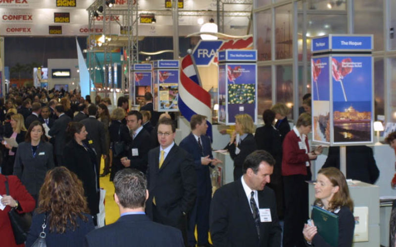 New smartphone system tracks trade show delegates