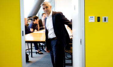 London Mayor Sadiq Khan launches #LondonIsOpen campaign