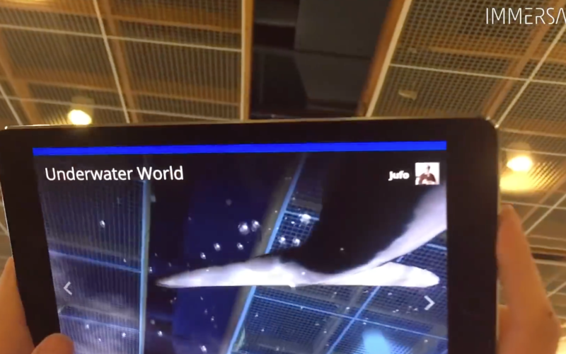 Permanent Augmented Reality experience set for Messukeskus Helsinki