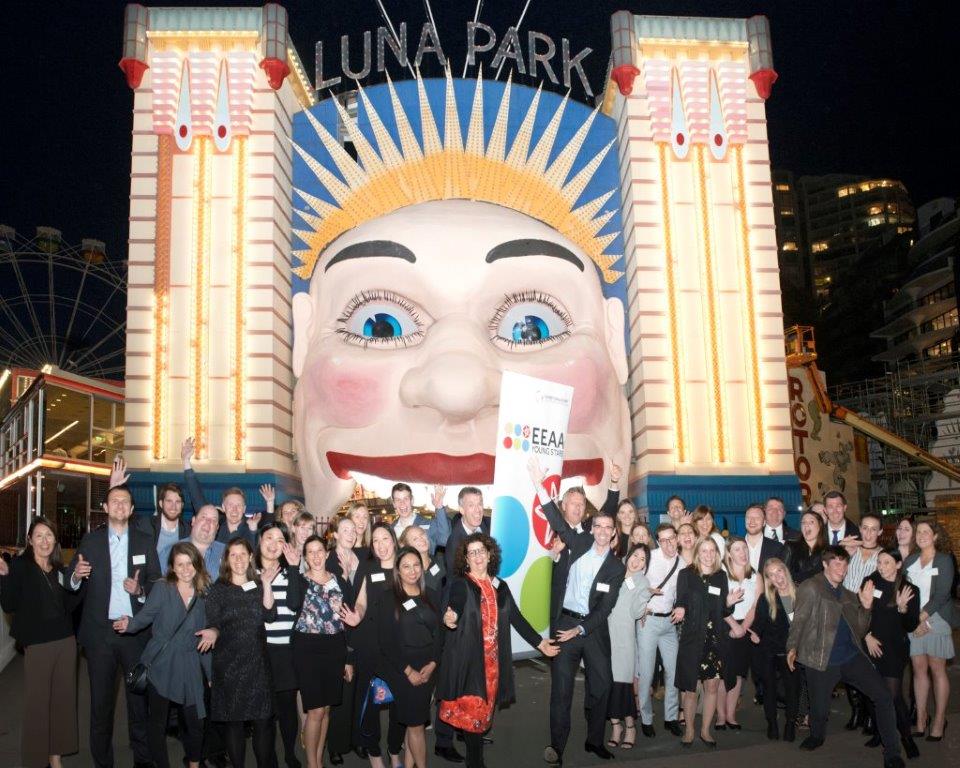 1. EEAA Young Stars with Kai Hattendorf and Mark Cochrane at Luna Park Sydney