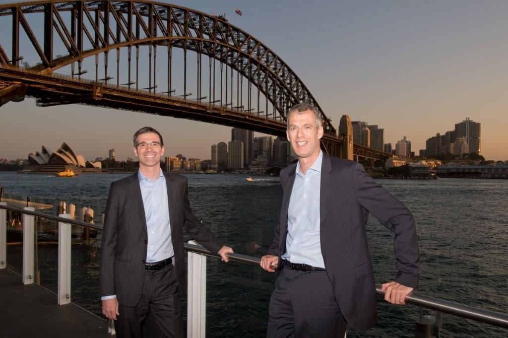3. Kai Hattendorf and Mark Cochrane in Sydney for the EEAA 2017 Global Exchange
