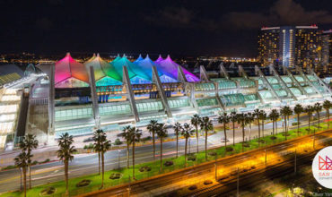 San Diego Convention Center lights up with new LED feature