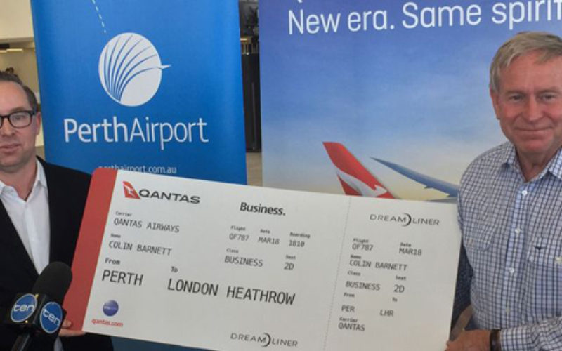 We have take-off: Qantas launches first non-stop flight between Europe and Australia