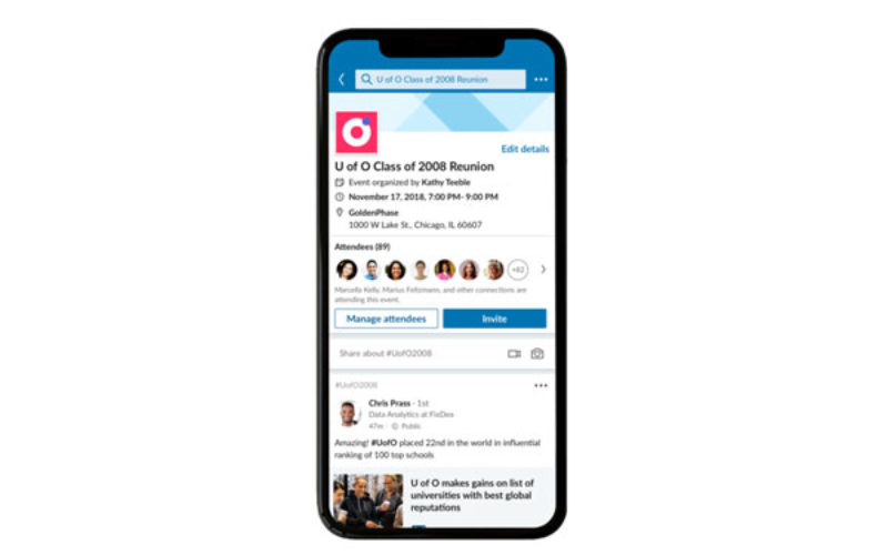 Linkedin launches new platform Linkedin Events