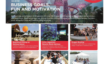 Singapore unveils 60 lifestyle experiences to INSPIRE business groups