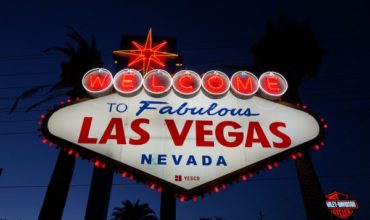 Las Vegas goes red for hospitality workers and the spirit of travel