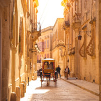 Horse Ride Through Malta