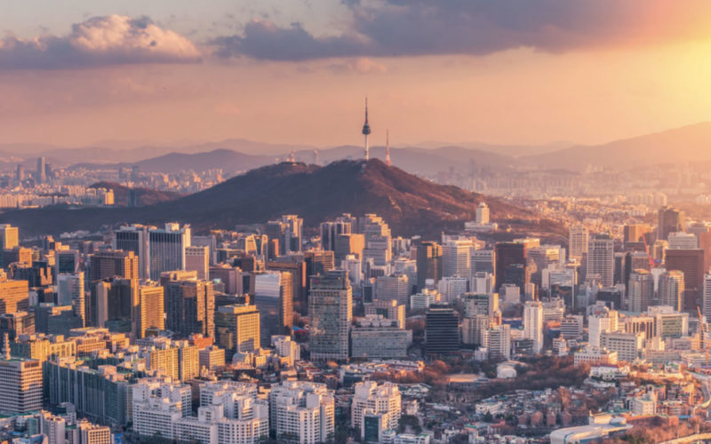 Virtual map of the Seoul