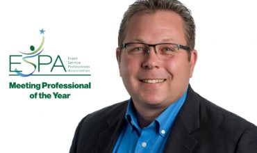 John Rozum awarded Meeting Professional of the Year
