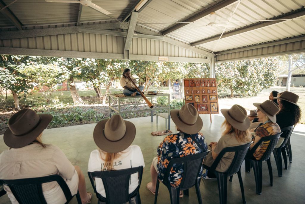 Cultural experience at Top Didj in the NT(Credit - Tourism NT - Charlie Bliss)