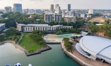 Darwin Waterfront Precinct & the Darwin Convention Centre (Mandatory credit - Tourism NT - Summersite)