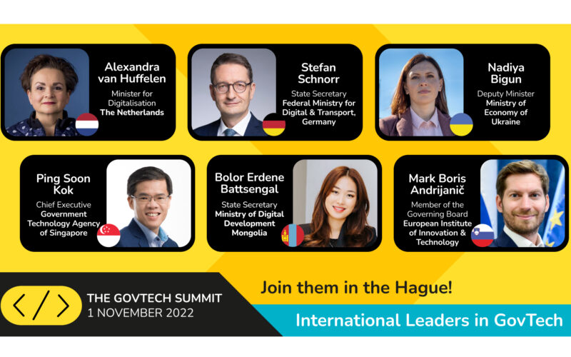 The Hague set to welcome 60-speaker line up for GovTech Summit 2022