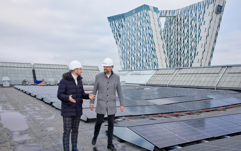 Record-breaking solar park on the roof of Copenhagen’s Bella Center