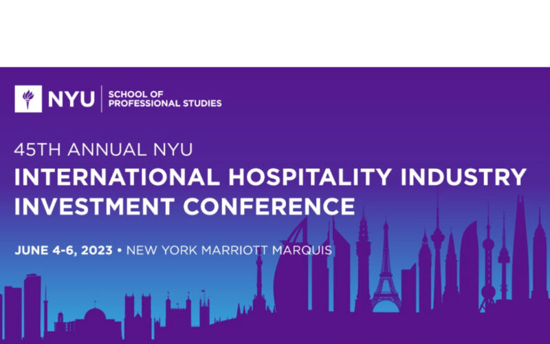 Questex to take control of NYU International Hospitality Industry Investment Conference after June 2023 edition