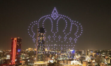Jordan’s Royal Wedding and Independence Day celebrations set record with daily drone spectacle