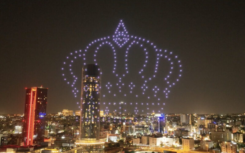 Jordan’s Royal Wedding and Independence Day celebrations set record with daily drone spectacle