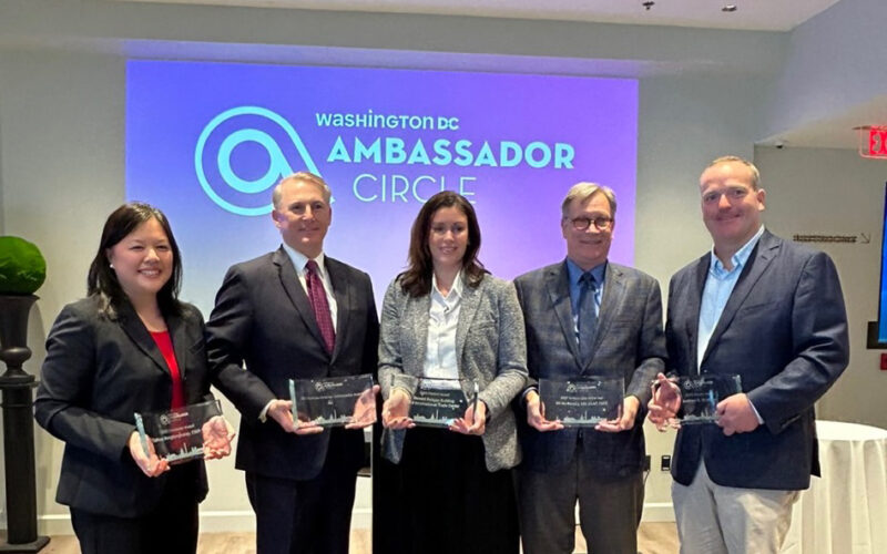 Destination DC recognises Ambassador Circle Award winners