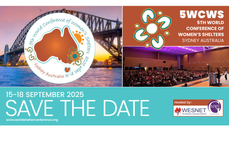 Sydney to host the 5th World Conference of Women’s Shelters