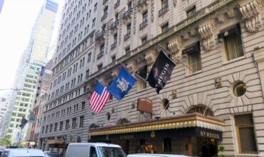 New York St Regis hotel front