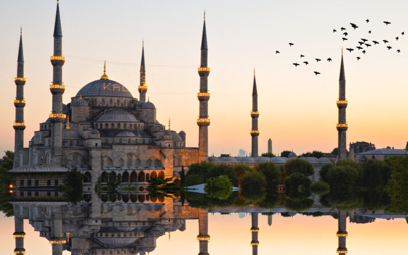 Blue mosque and hagia sophia
