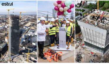 Estrel Tower tops out in Berlin