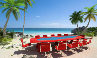 Meeting room at the beach