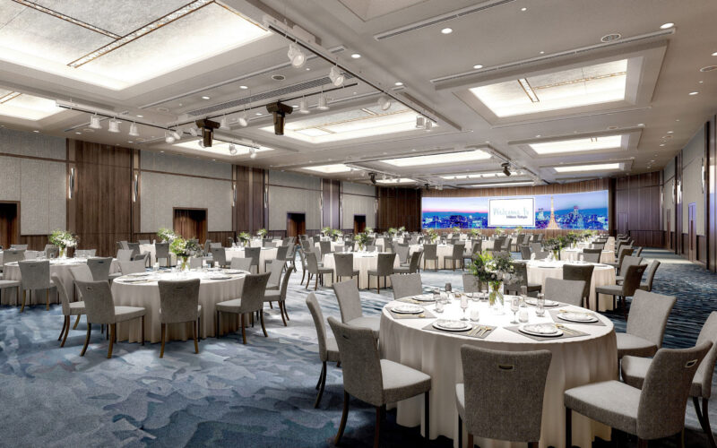 New Hilton ballroom renewal part of multi-million dollar MICE upgrade in Tokyo