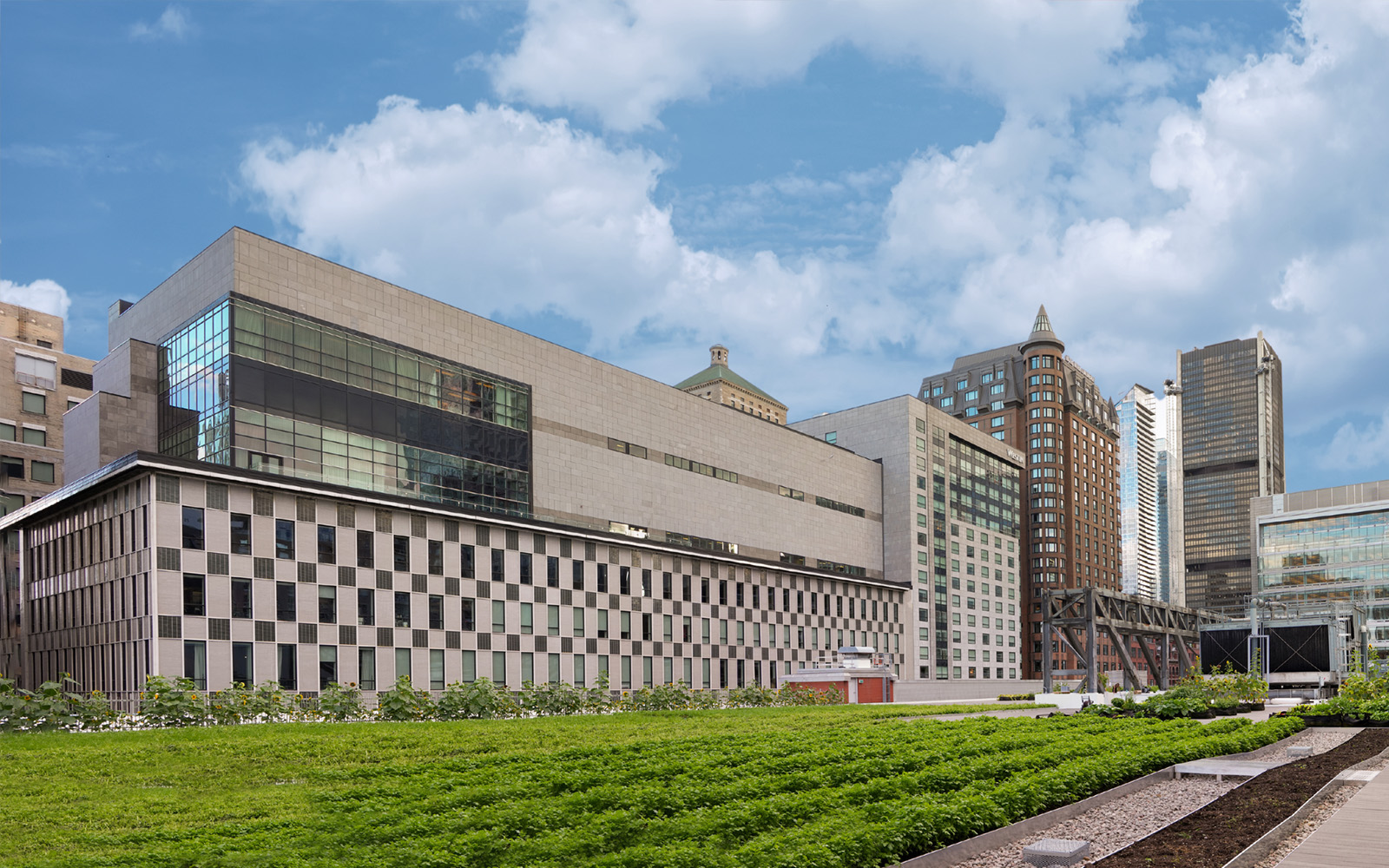 Rooftop garden of the Palais © Palais des congrès de Montréal