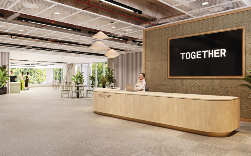 TOGETHER at 88 Wood Street: Redefining calm in the city